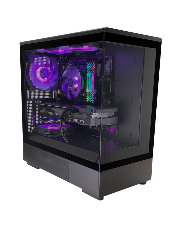 GRI Gaming Desktop | Zalman P10 Black Case | RTX 3060 12GB | WiFi 6E Built-in |