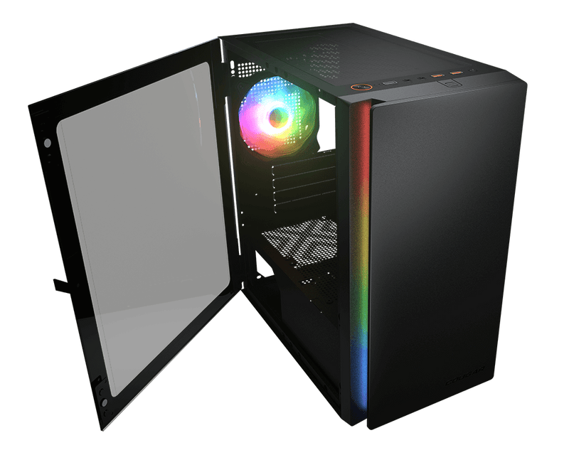 Cougar Gaming Purity RGB Mini Tower Case (Black)